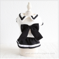 Black White Dog Student Couple Suit Pet Dress